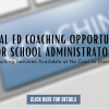 Free Special Education Coaching for Building Leaders