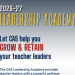 2026-27 CAS Leadership Academy