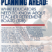 Planning Ahead: What Educators Need to Know About TRB